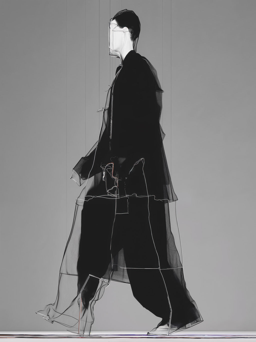 Grit Wolany – Between Codes: Generative Deconstruction of Fashion Archives - Yohji Yamamoto
