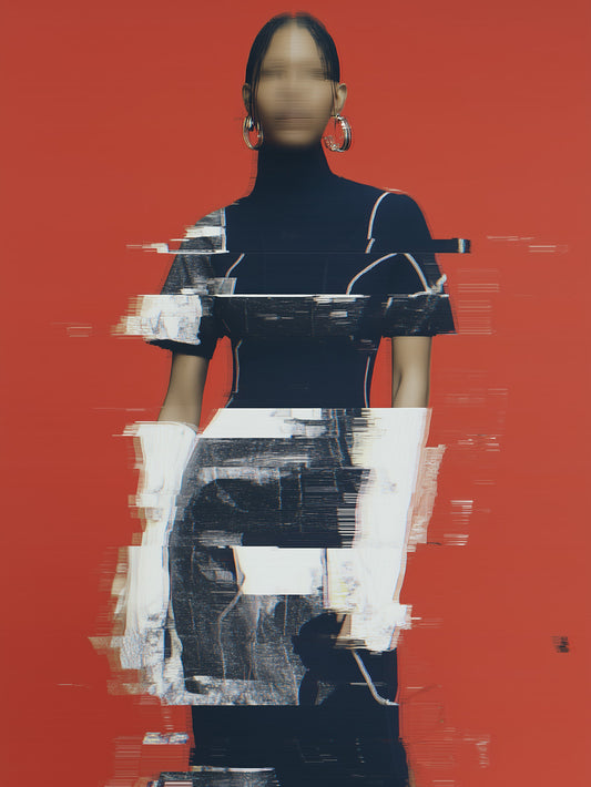 Grit Wolany – Between Codes: Generative Deconstruction of Fashion Archives - Comme des Garçons No. 1