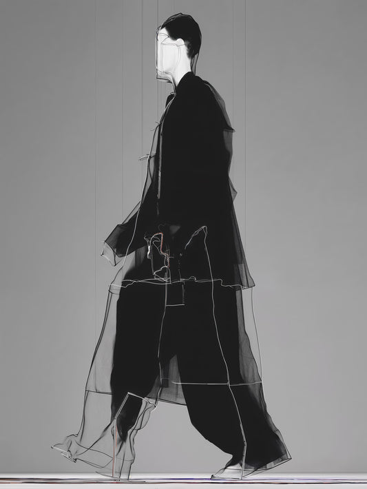 Grit Wolany – Between Codes: Generative Deconstruction of Fashion Archives - Yohji Yamamoto