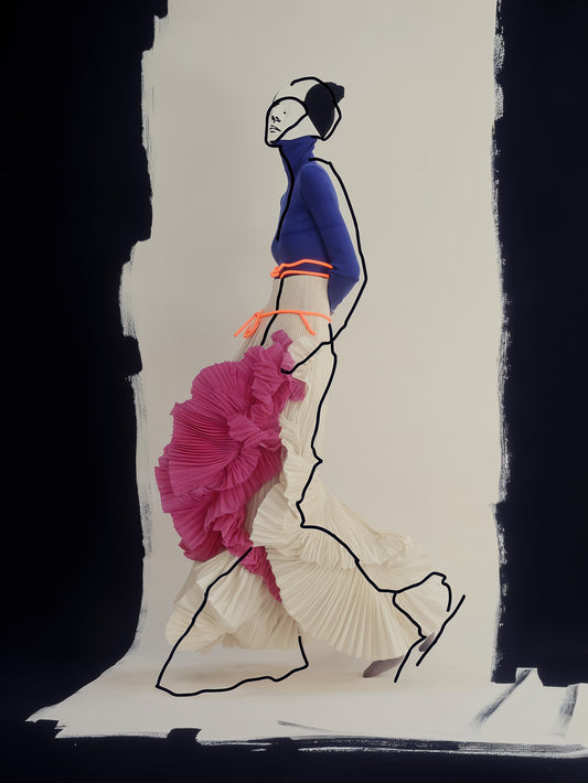 Grit Wolany – Between Codes: Generative Deconstruction of Fashion Archives - Comme des Garçons No. 2