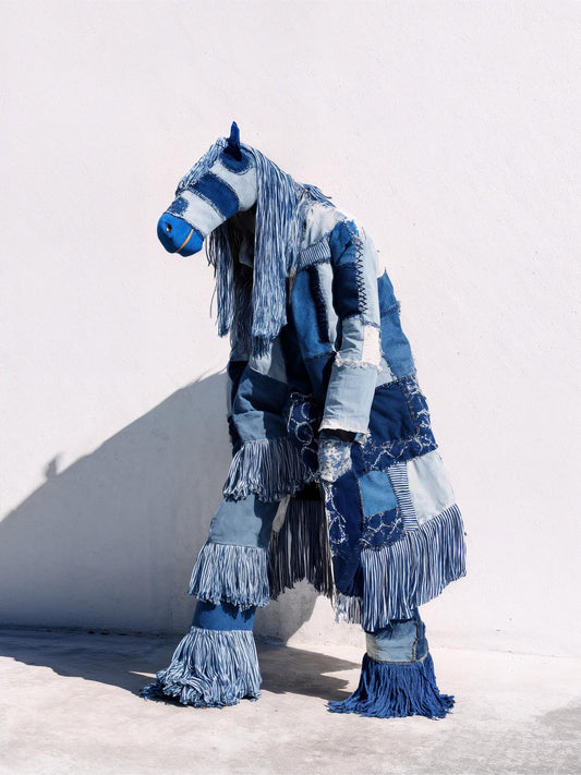Jeannette Bergen - Denim Dudes - Fringed beast
