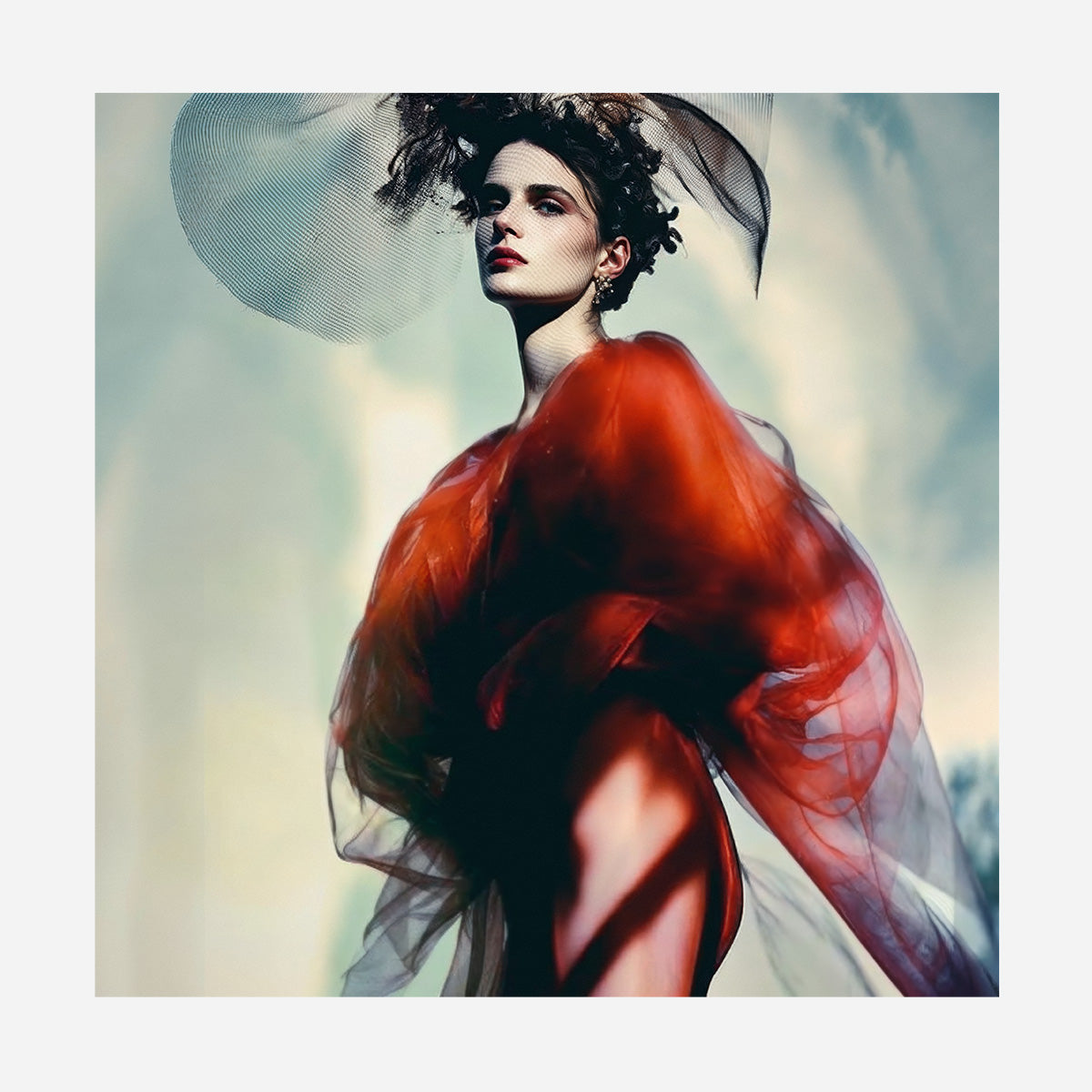 Marco Cavazzana – Floral Shadows: A Surrealist Drama in Couture - No. 2